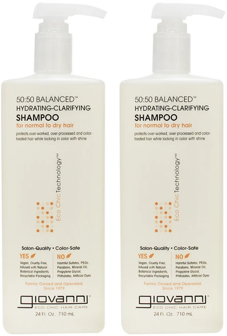 지오바니 50 : 50 발란스 샴푸, 710ml, 2개 - 쿠팡