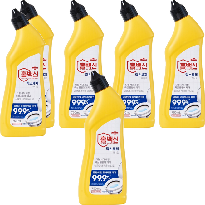 랩신 홈백신 락스세제, 750ml, 6개