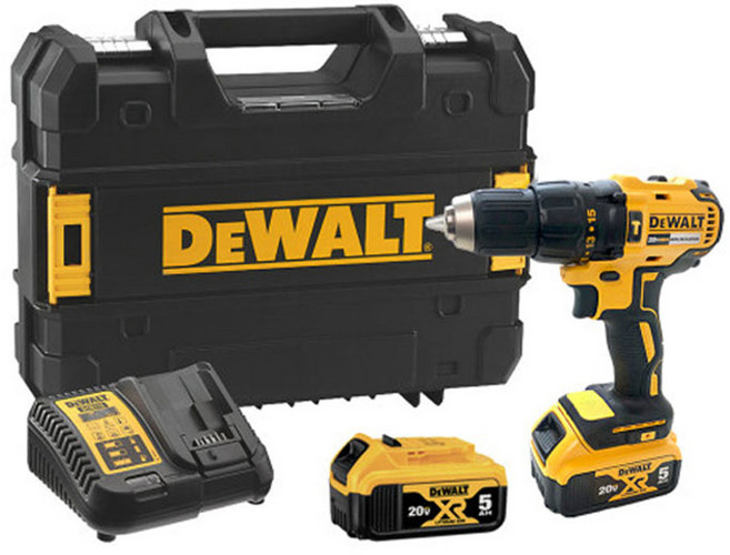 디월트 20V 스탠다드 햄머드릴 드라이버 세트 DCD7781P2, 1개