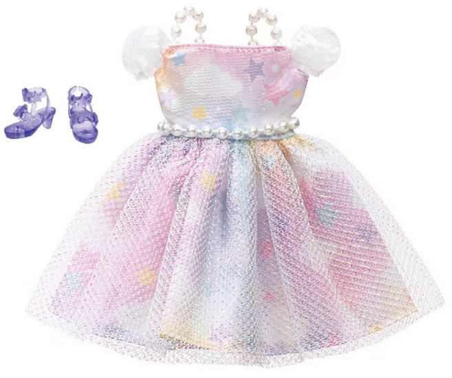 TAKARA TOMY Licca 莉卡娃娃 LW-04 夢幻虹彩水晶球洋裝組 3歲以上, 夢幻虹彩水晶球, 1盒