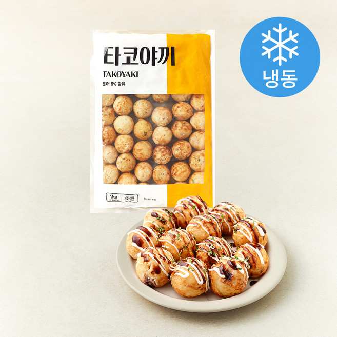 농우 타코야끼 (냉동), 1kg, 1개