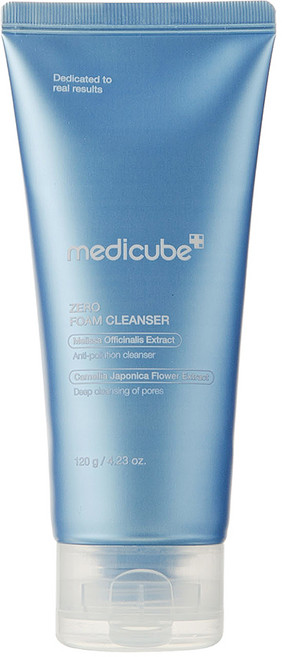 medicube 零感泡沫潔面乳, 120g, 1個