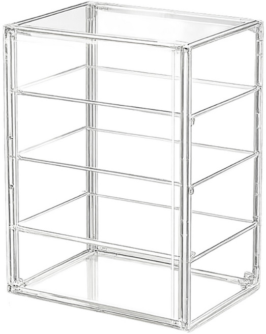 문구담 아크릴 서랍형 DIY 조립형 투명 정리함 B04, 1개