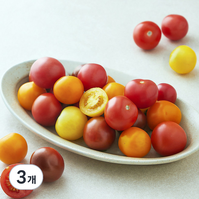 광식이농장 GAP 인증 칵테일 토마토, 1.4kg, 3개