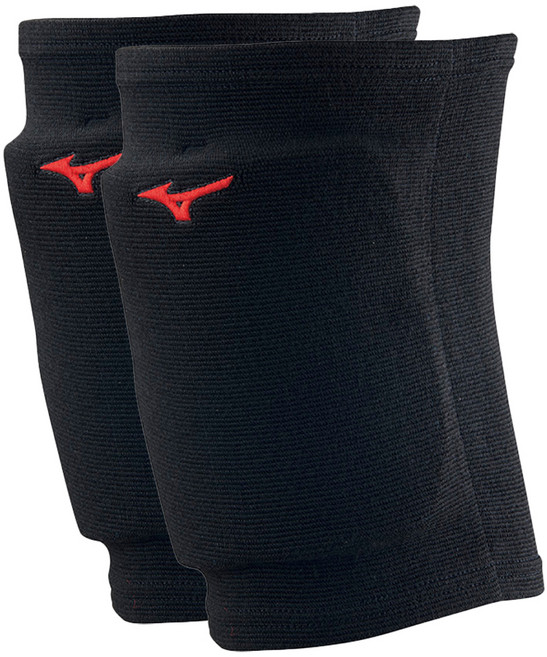Mizuno 美津濃 成人用護膝 排球護膝 黑紅 v2tyb08696 l, 1雙