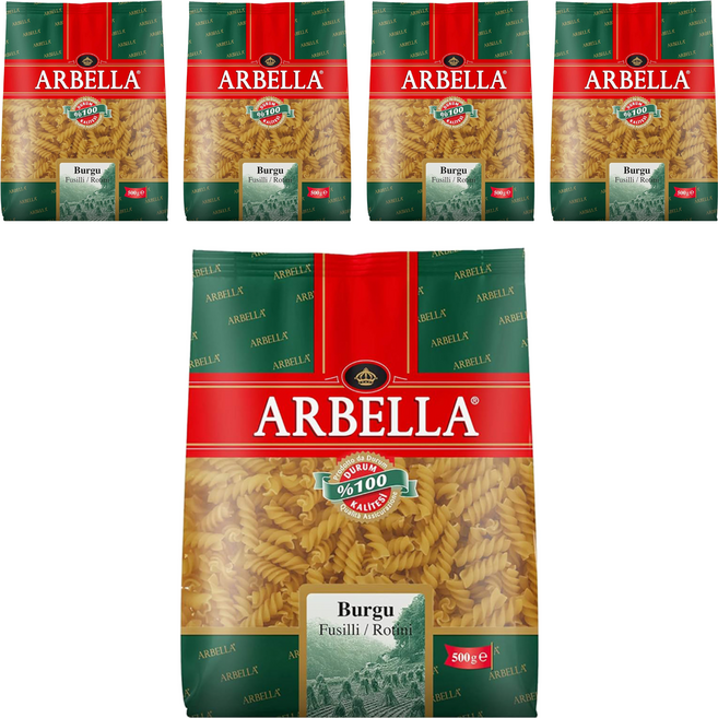 ARBELLA 阿貝拉 螺絲麵, 500g, 5包