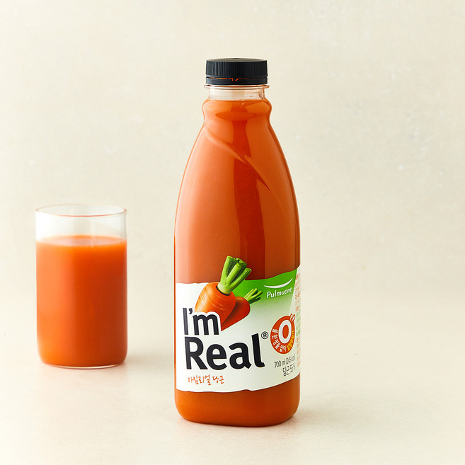 풀무원 아임리얼당근 주스, 700ml, 1개