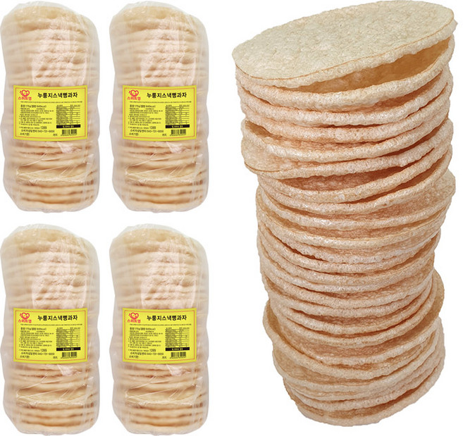 스위트영 누룽지 뻥튀기, 170g, 5개