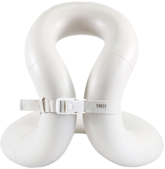 스네프 아동용 넥튜브 구명조끼, 크림, 1개