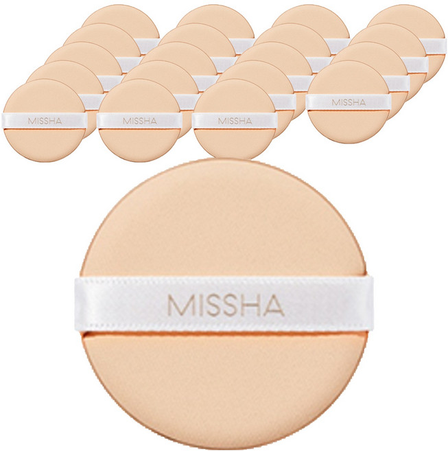 미샤 텐션 팩트 퍼프, 밀착, 20개