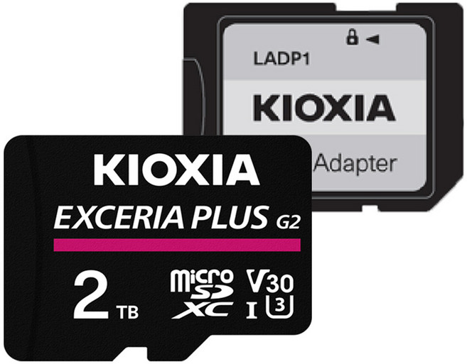 키오시아 EXCERIA PLUS micro SD카드, 2TB, 1개