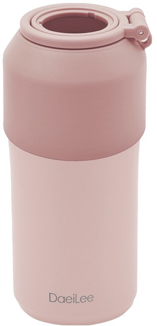 캔 홀더 아이스 쿨러 500ml, 파스텔핑크, 1개