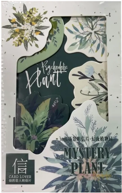 CARD LOVER 信的戀人 盒裝明信片, 幻夜植物園, 1盒