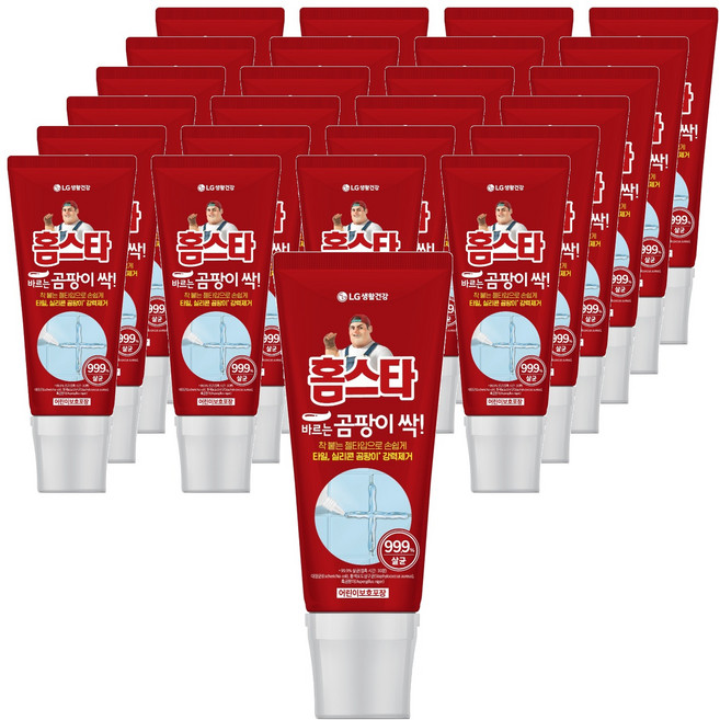 홈스타 바르는 곰팡이 싹 세정제, 120ml, 25개