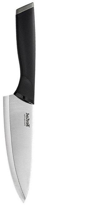 Tefal 特福 不鏽鋼系列主廚刀, 黑色 + 銀色, 1個