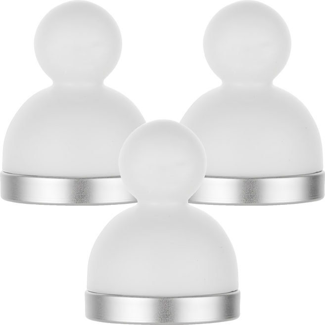 더마퀸 스노우맨 쿨러 마사지소품, 혼합색상, 3개