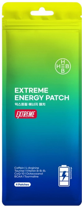 햅 익스트림 에너지패치, 4개입, 1개