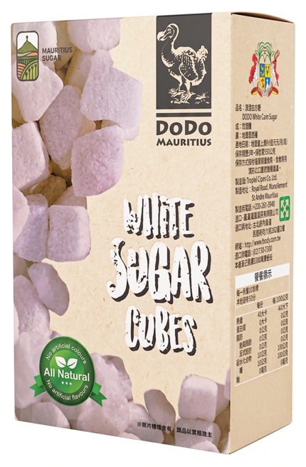 DODO 渡渡鳥 模里西斯天然塊狀白蔗糖, 500g, 1盒