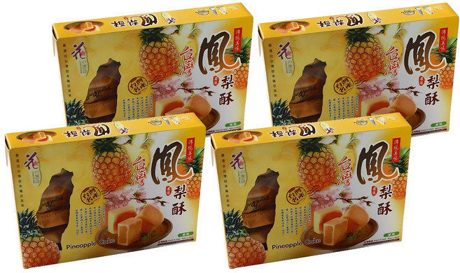 파인애플 케익, 250g, 4개