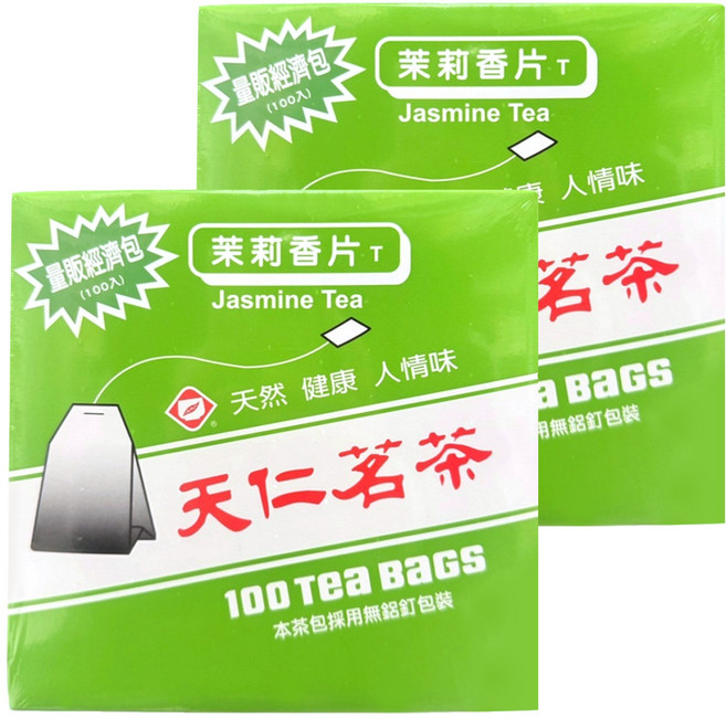 天仁茗茶 茉莉香片, 2g, 100包, 2盒