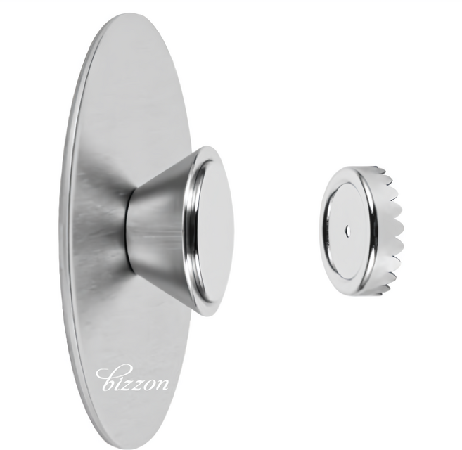 비즈온 심플 비누 홀더, 원색 스테인리스 스틸, 1개