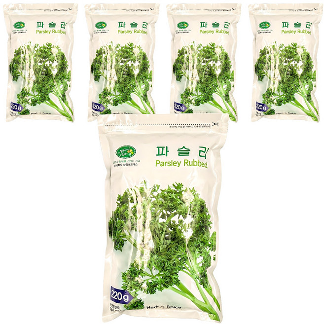 내츄럴스파이스 파슬리 후레이크, 220g, 5개