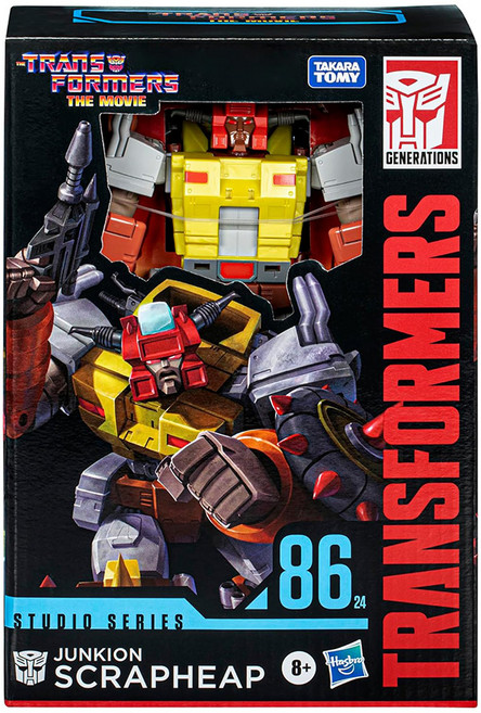 TRANSFORMERS 變形金剛 世代系列電影版 86-24 SCRAPHEAP 回收星人/垃圾星人, 1個, 黃色
