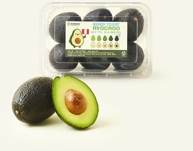 선우 페루산 바로 먹는 후숙과 아보카도, 1개, 1kg