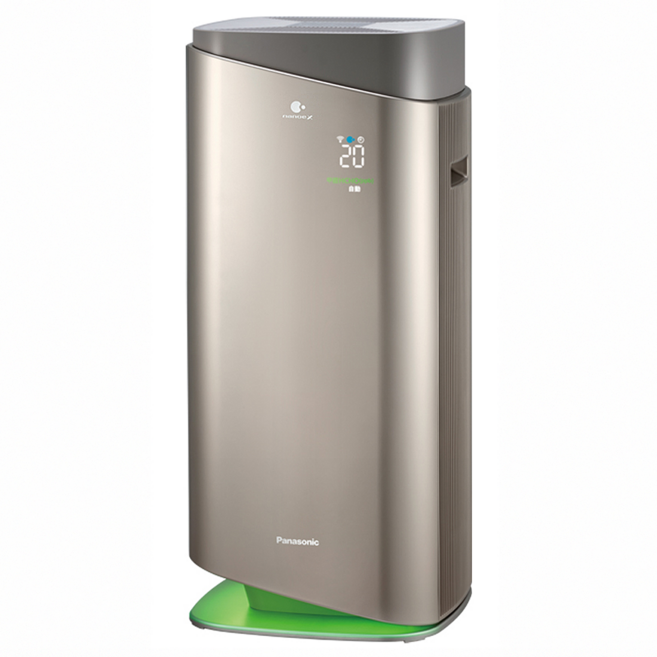 Panasonic nanoeX 空氣清淨機 15坪, F-P75MH, 香檳金