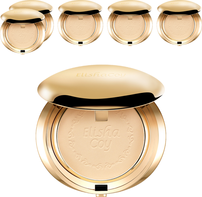 엘리샤코이 프리미엄 골드 미네랄 팩트 11.5g, 6개