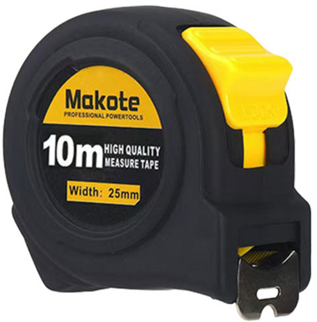 스모글 정밀 고정 자동 줄자, 1개, 10m