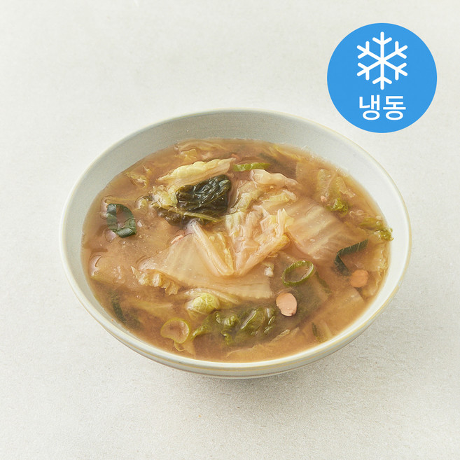 집반찬연구소 배추 된장국 (냉동), 650g, 1개