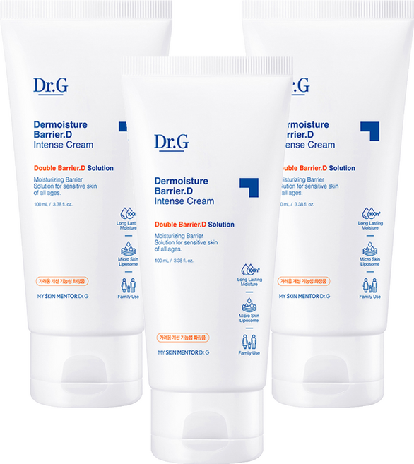 닥터지 더모이스처 배리어디 인텐스 크림, 100ml, 3개