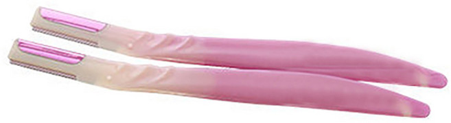 카이 bi-hada 눈썹 수정칼, 혼합색상, 2개