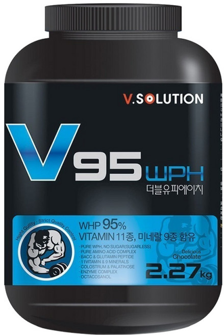 브이솔루션 V95 WPH 다이어트 헬스보충제, 2270g, 1개