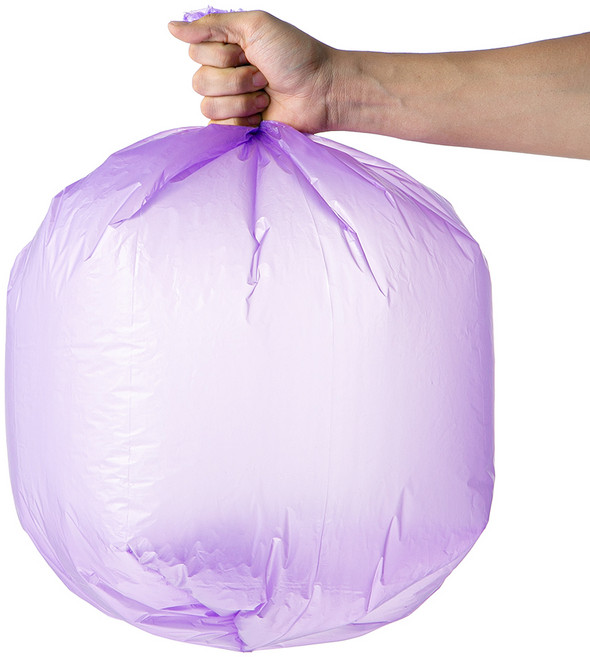 코멧 배접 쓰레기 비닐봉투 퍼플, 100개, 30L