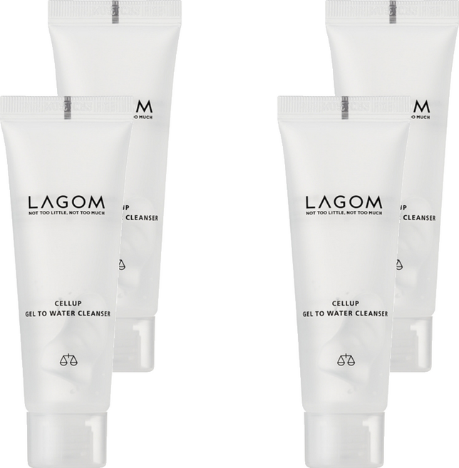 라곰 셀럽 젤 투 워터 클렌저 미니, 30ml, 4개