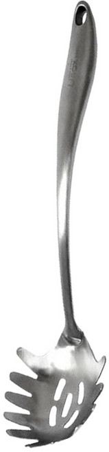 LInox 廚之坊 304不銹鋼藍鵲空心柄麵杓 160g, 銀色, 1支