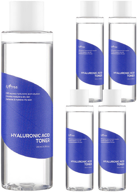 이즈앤트리 히아루론산 토너, 200ml, 5개