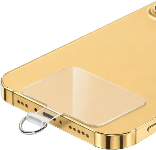 아이작큐브 스마트폰 스트랩 연결고리 태그홀더 금속D버클, 01 사각형, 3개