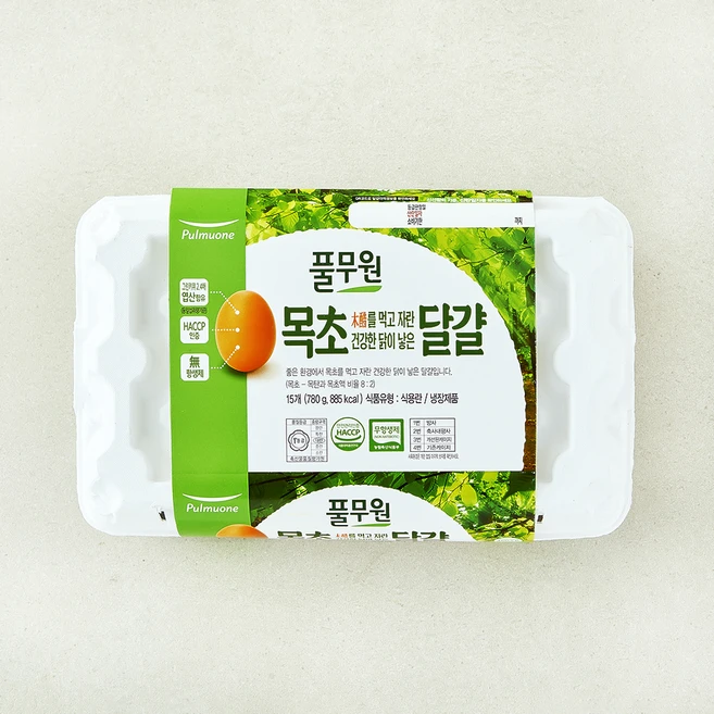 풀무원 1+등급 무항생제 목초란, 15구, 1개 - 쿠팡
