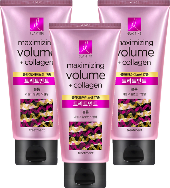 엘라스틴 콜라겐 볼륨 트리트먼트, 300ml, 3개