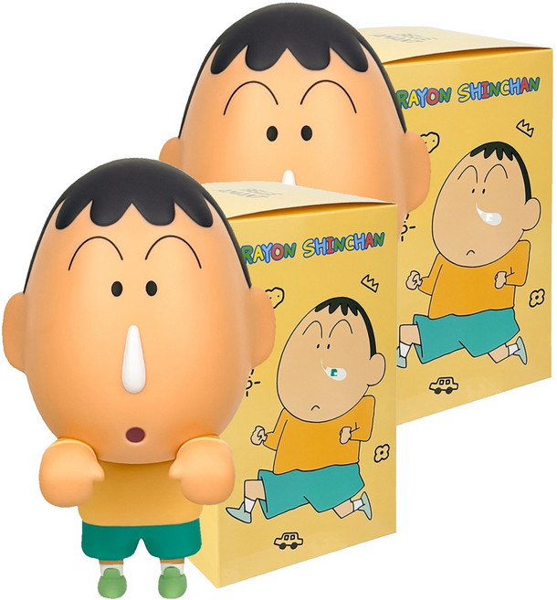 BELLEAMANT 蠟筆小新 授權 導航螢幕 懸掛式 車用芳香劑 阿呆 本體, 花香, 2個