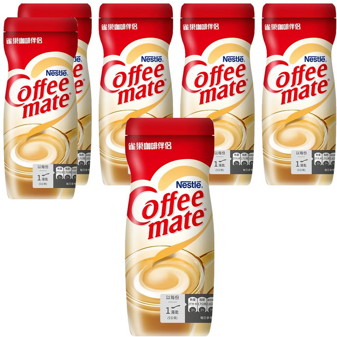 NESCAFE 雀巢咖啡 咖啡伴侶, 400g, 6瓶, 1瓶