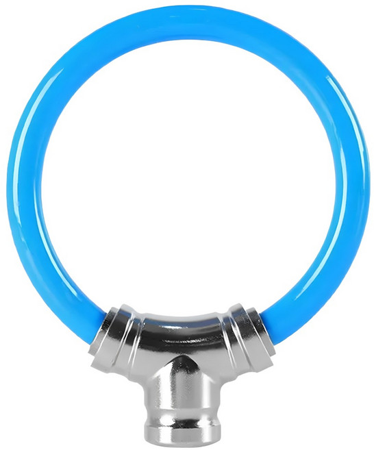 自行車環型鎖, 1個, 藍
