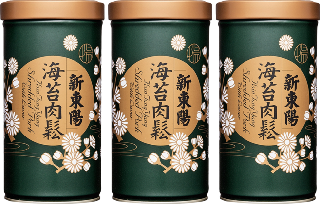 新東陽 海苔肉鬆, 255g, 3罐