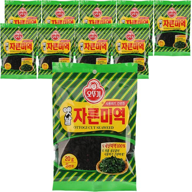 OTOKI 不倒翁 韓式傳統海帶芽, 20g, 10包