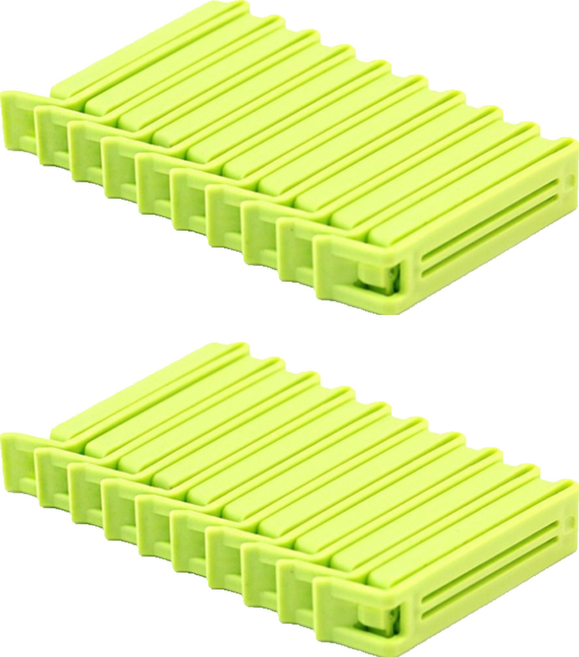 뿌리볼륨 업 루트 헤어롯드 소, 그린, 20개