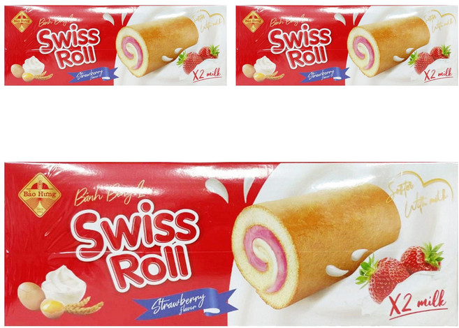 Bao Hung 保興 雅達利草莓味, 240g, 3盒