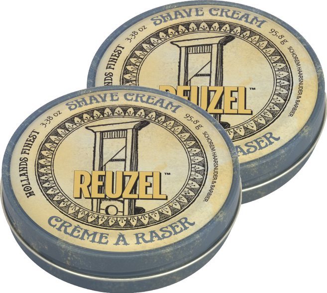 리우젤 남성용 면도 크림, 95.8g, 2개